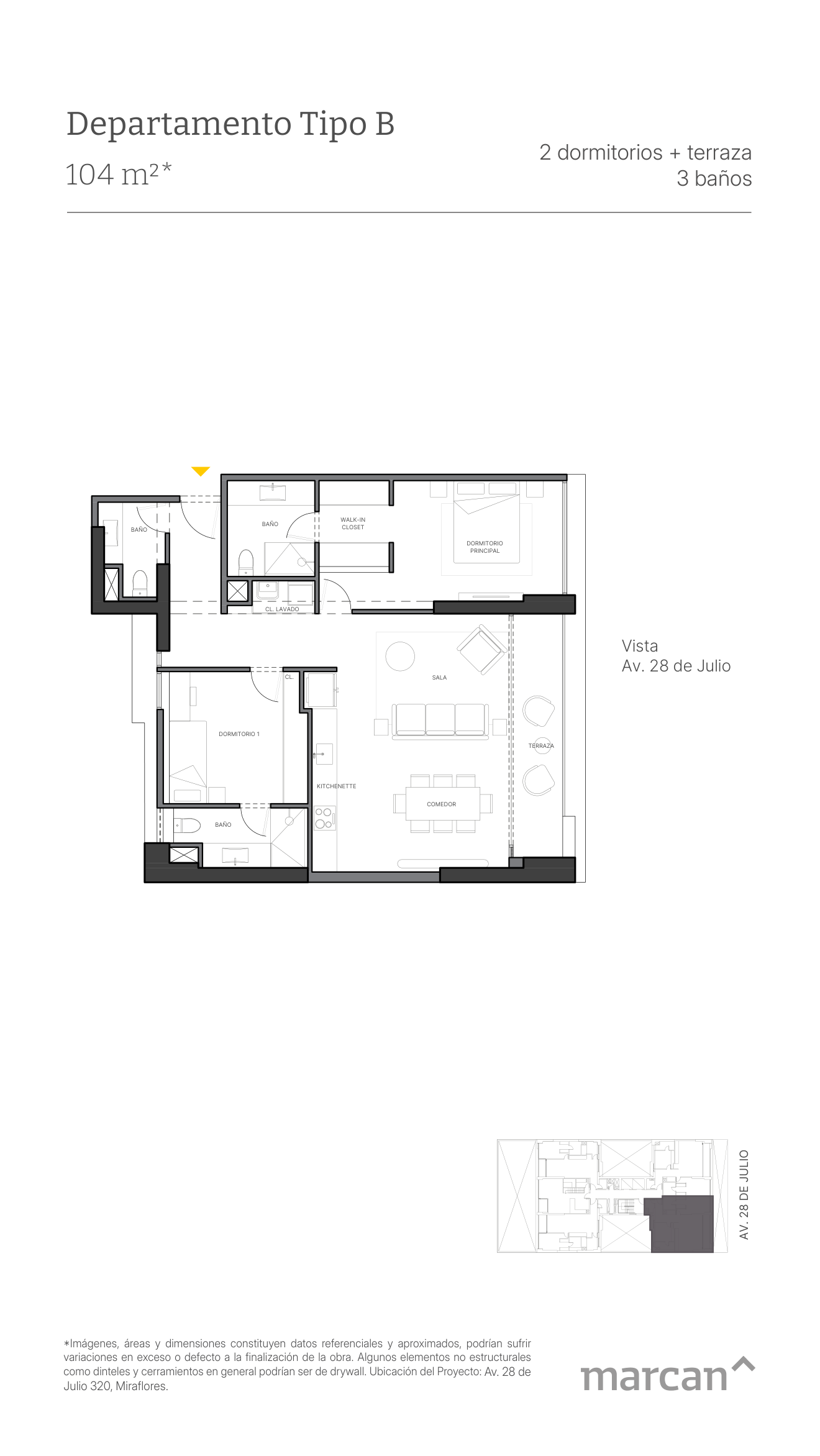 Plano B - FLAT 2D unidad 204
